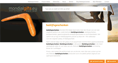 Desktop Screenshot of bedrijfsgeschenken.org